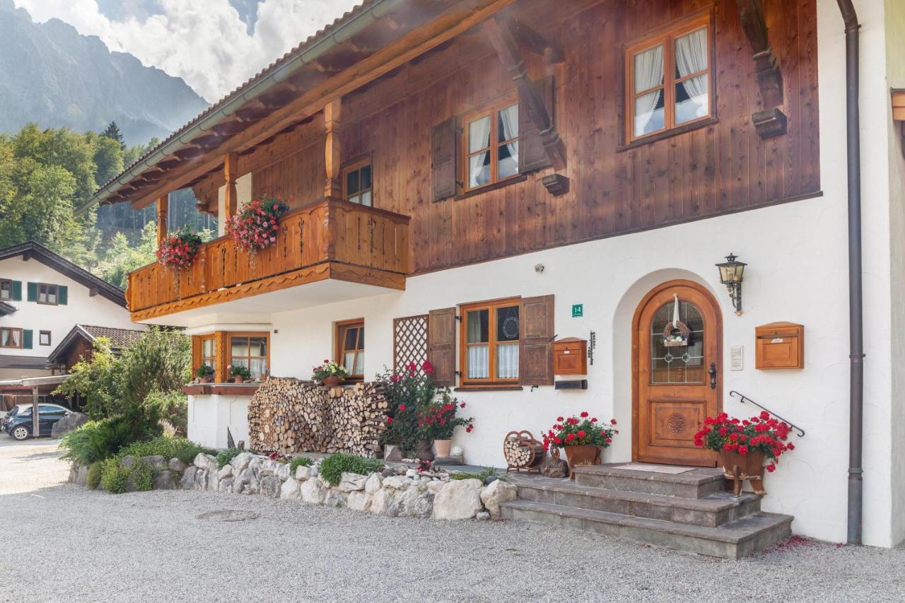 Ferienwohnung Alpenrose Grainau Dış mekan fotoğraf