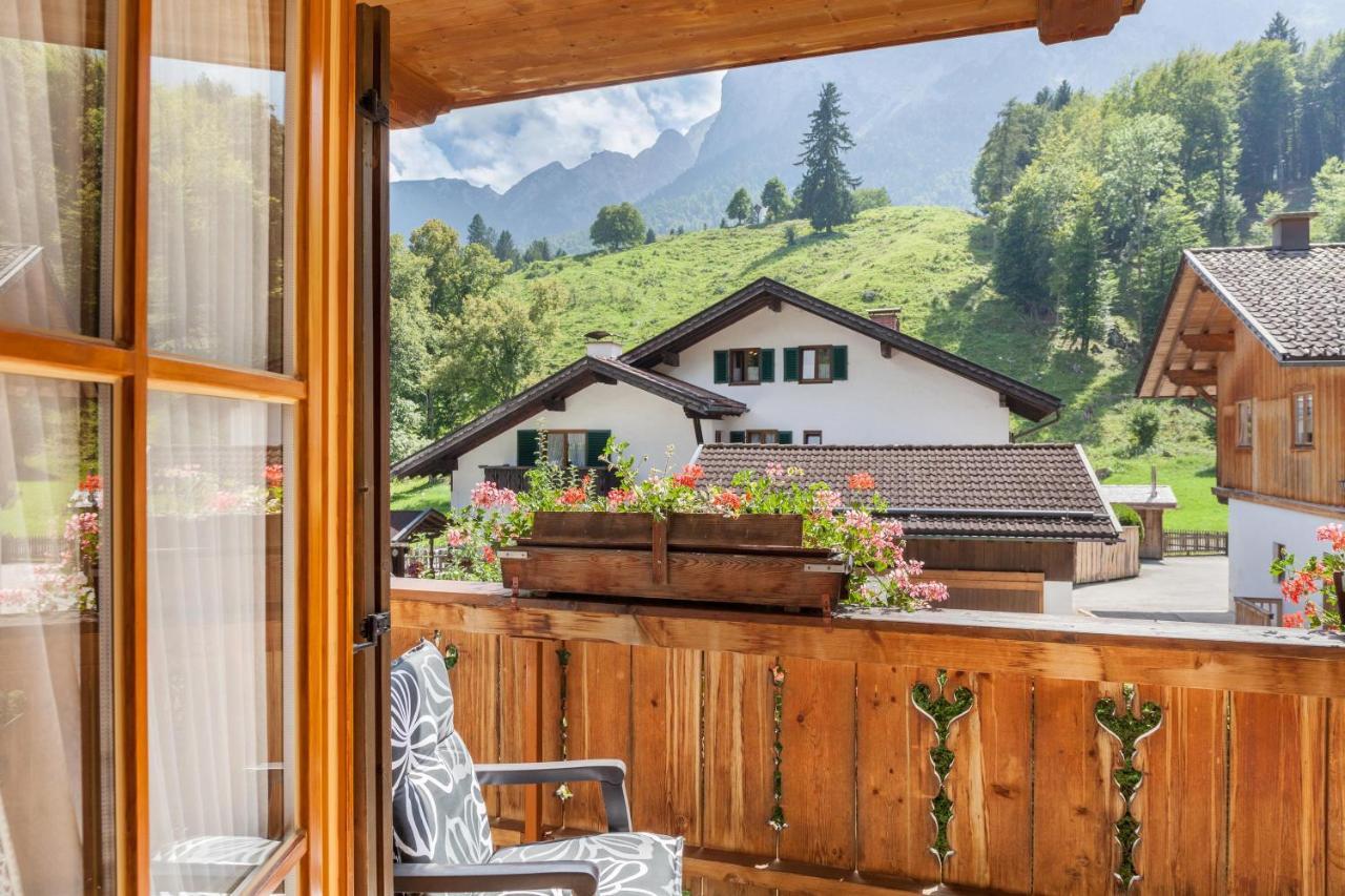 Ferienwohnung Alpenrose Grainau Dış mekan fotoğraf
