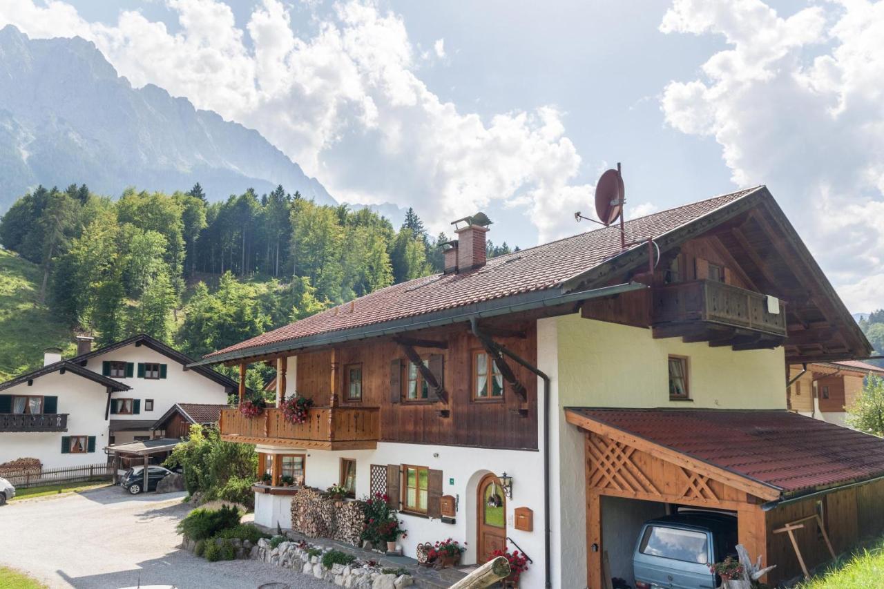 Ferienwohnung Alpenrose Grainau Dış mekan fotoğraf
